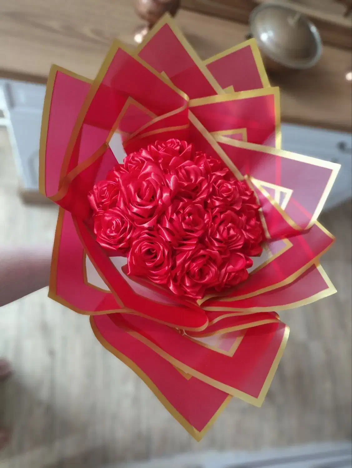 دسته گل ربانی|گل مصنوعی|قدس, شهر‌قدس|دیوار