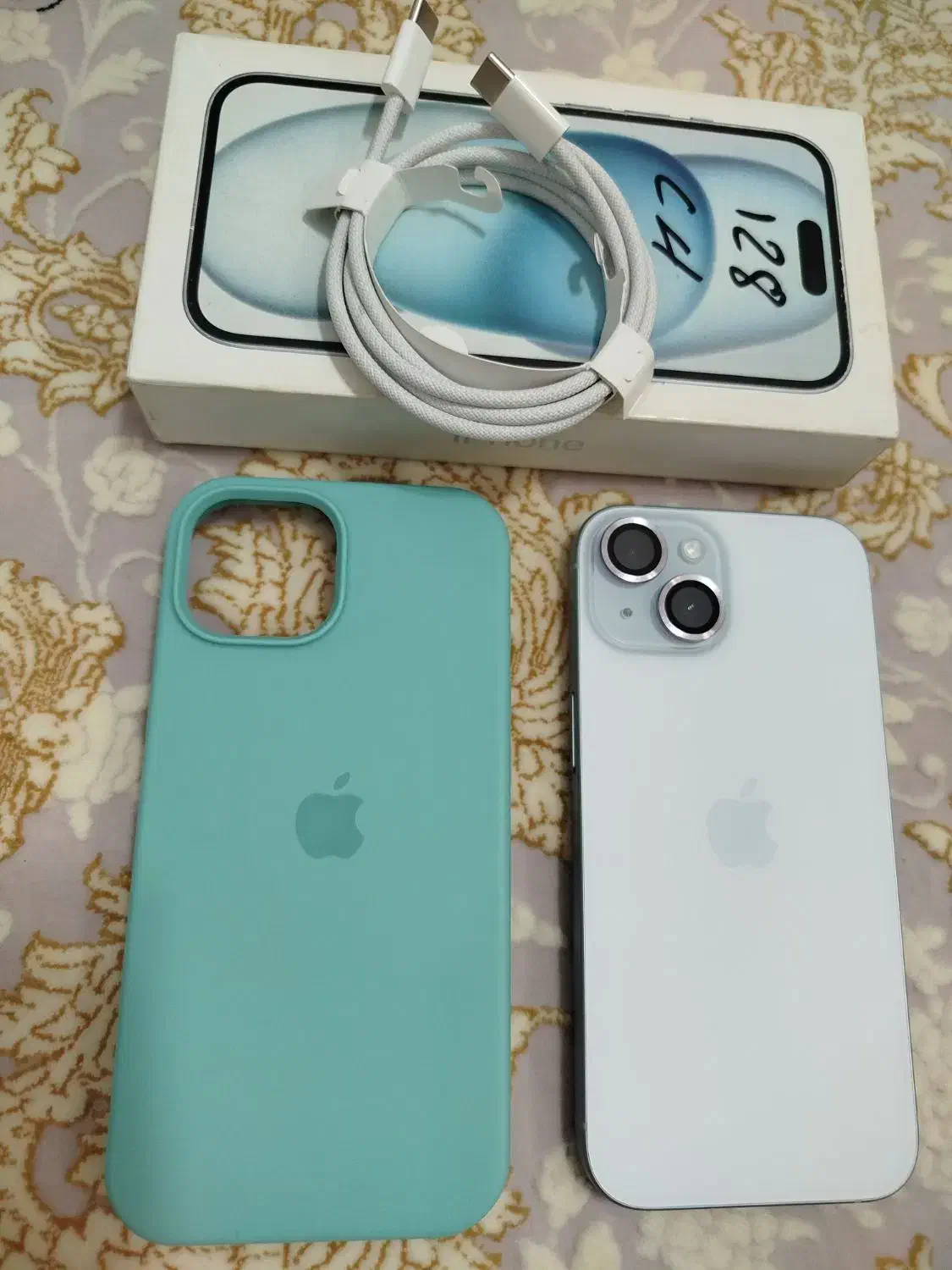 گوشی آیفون 15 نرمال آک|موبایل|کاشمر, |دیوار