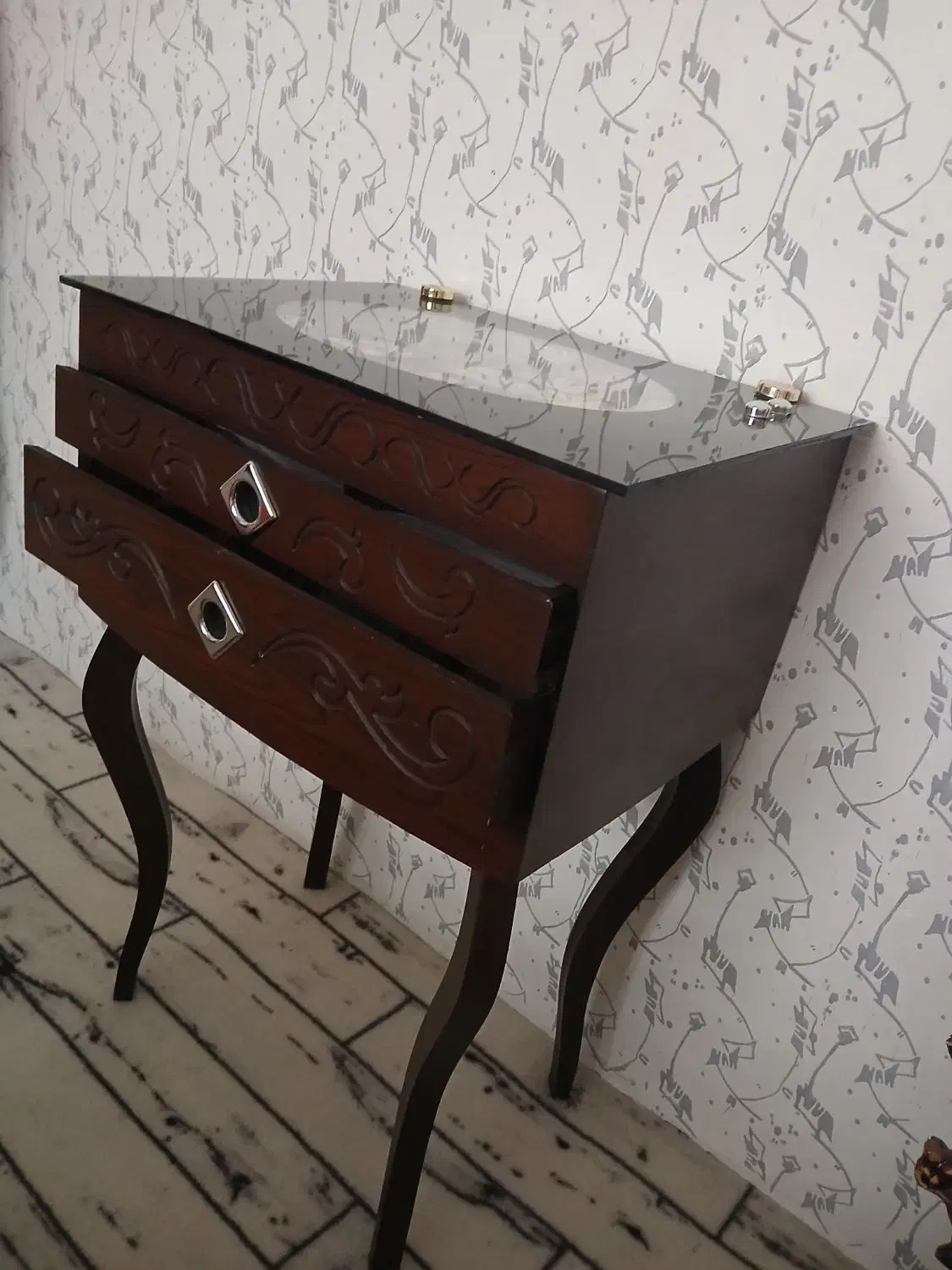 کنسول کشویی قاشق چنگال|بوفه، ویترین، کنسول|اردبیل, |دیوار