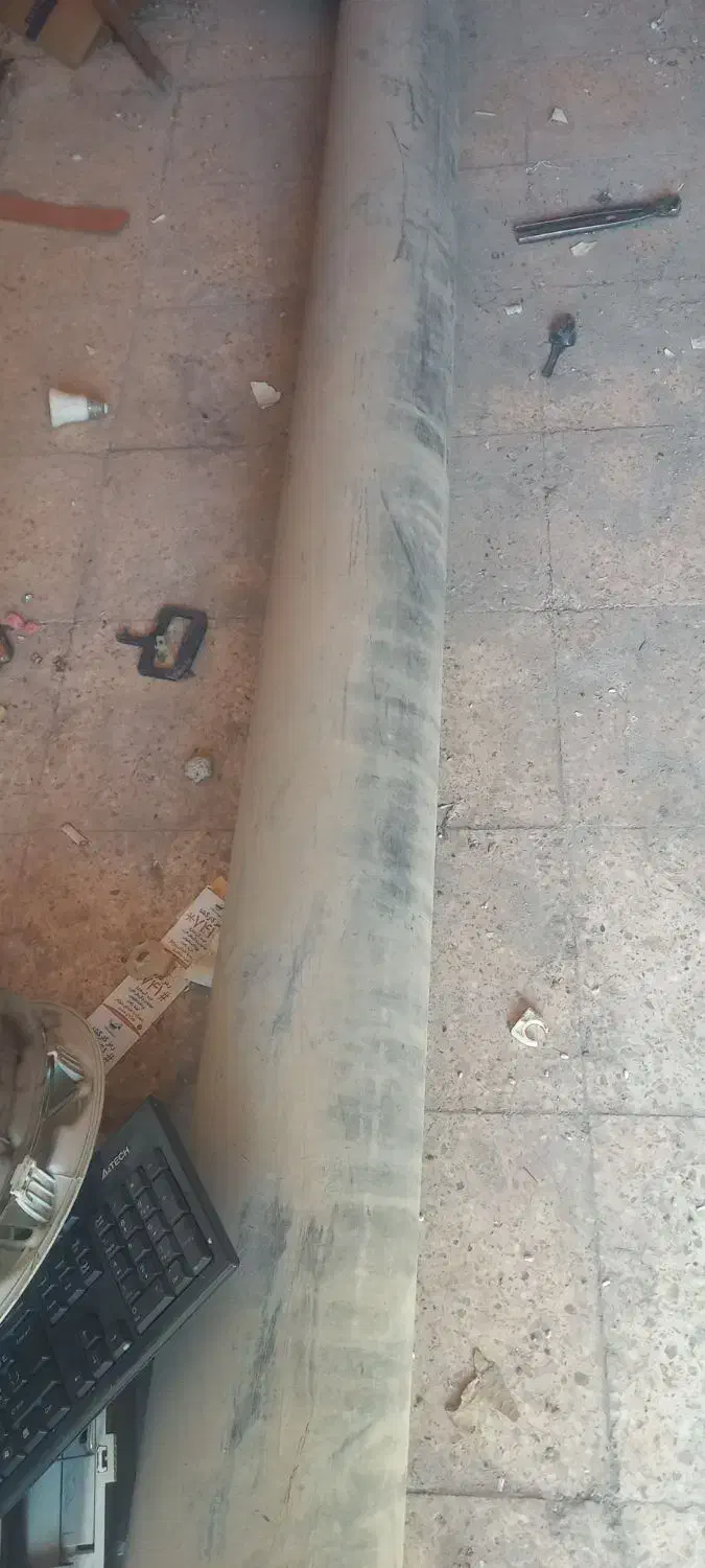 لوله پلی اتیلن ۴متری سایز۶|مصالح و تجهیزات ساختمان|امیدیه, |دیوار