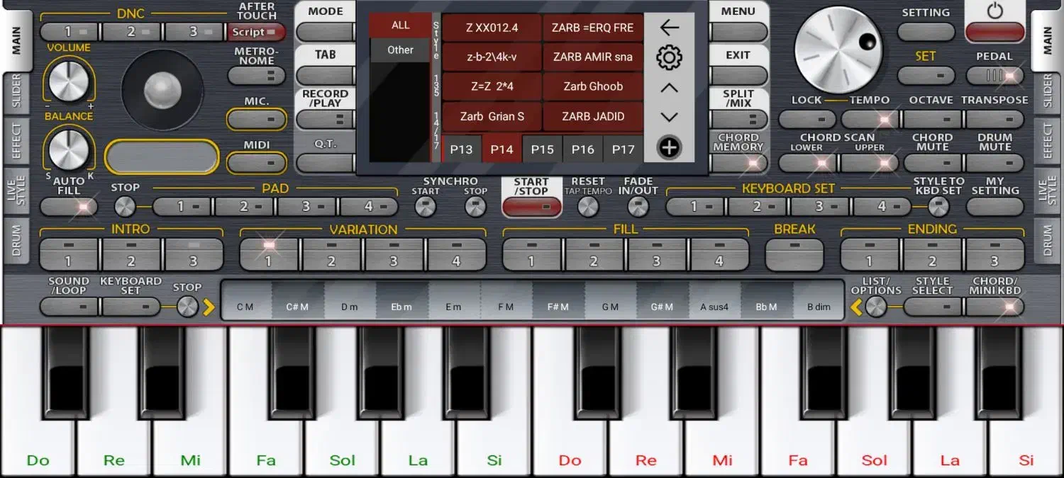 فروش ست های اورگ اندروید|پیانو، کیبورد، آکاردئون|سنندج, |دیوار