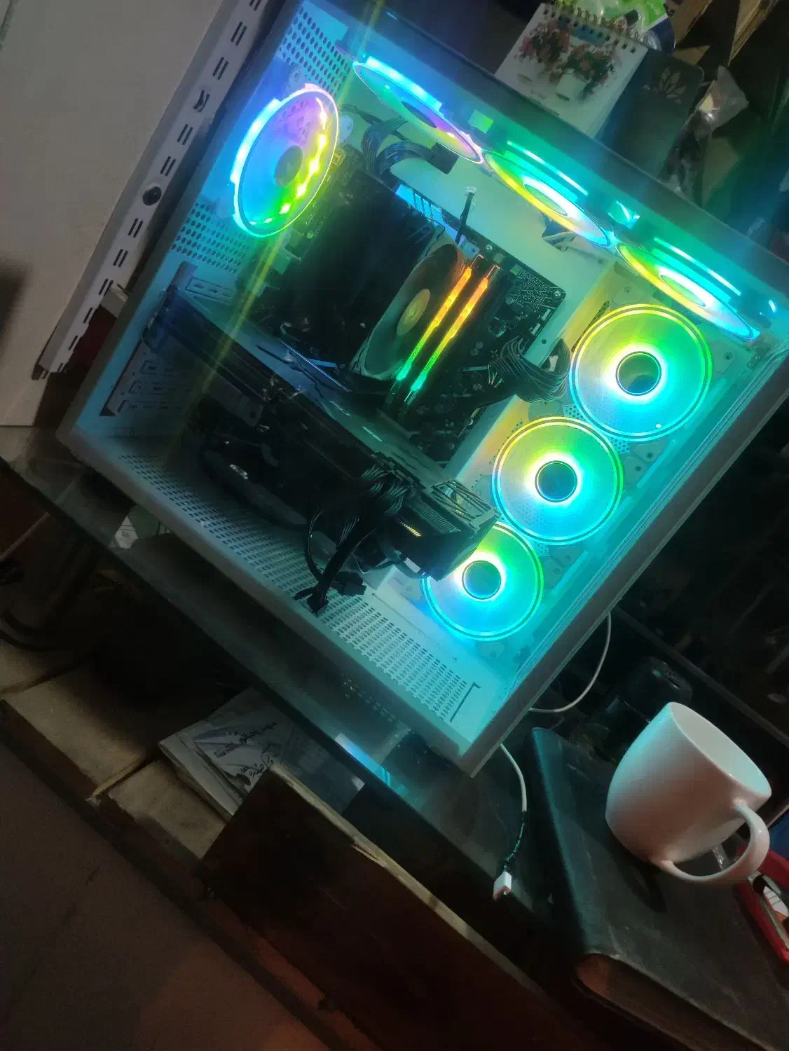 کیس گیمینگ rx6800xt|رایانه رومیزی|همدان, |دیوار