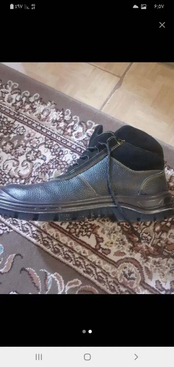 کفش ایمنی نوک اهنی سایز۴۴|کیف، کفش، کمربند|مراغه, |دیوار
