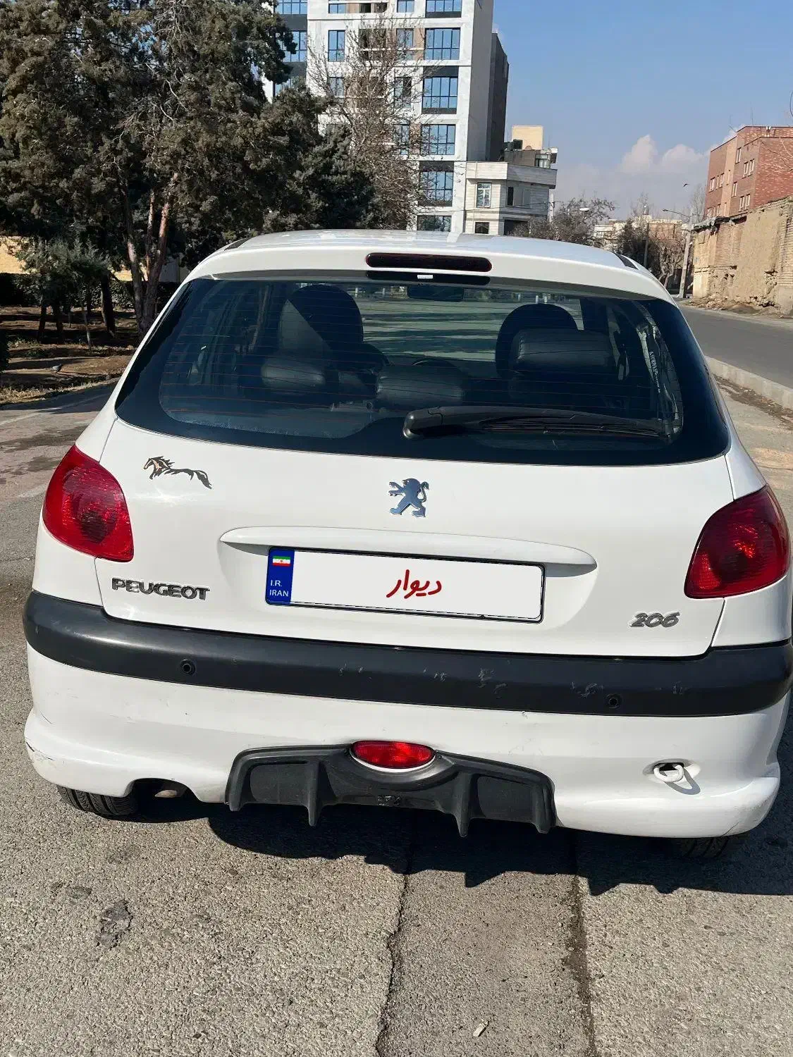 پژو ۲۰۶ تیپ ۵|خودرو سواری و وانت|تهران, شهرک ولیعصر شمالی|دیوار