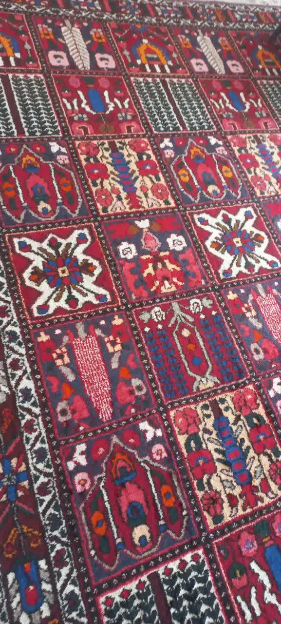 فرش دست باف بختیاری ۶ متری|فرش|اصفهان, بهارستان|دیوار