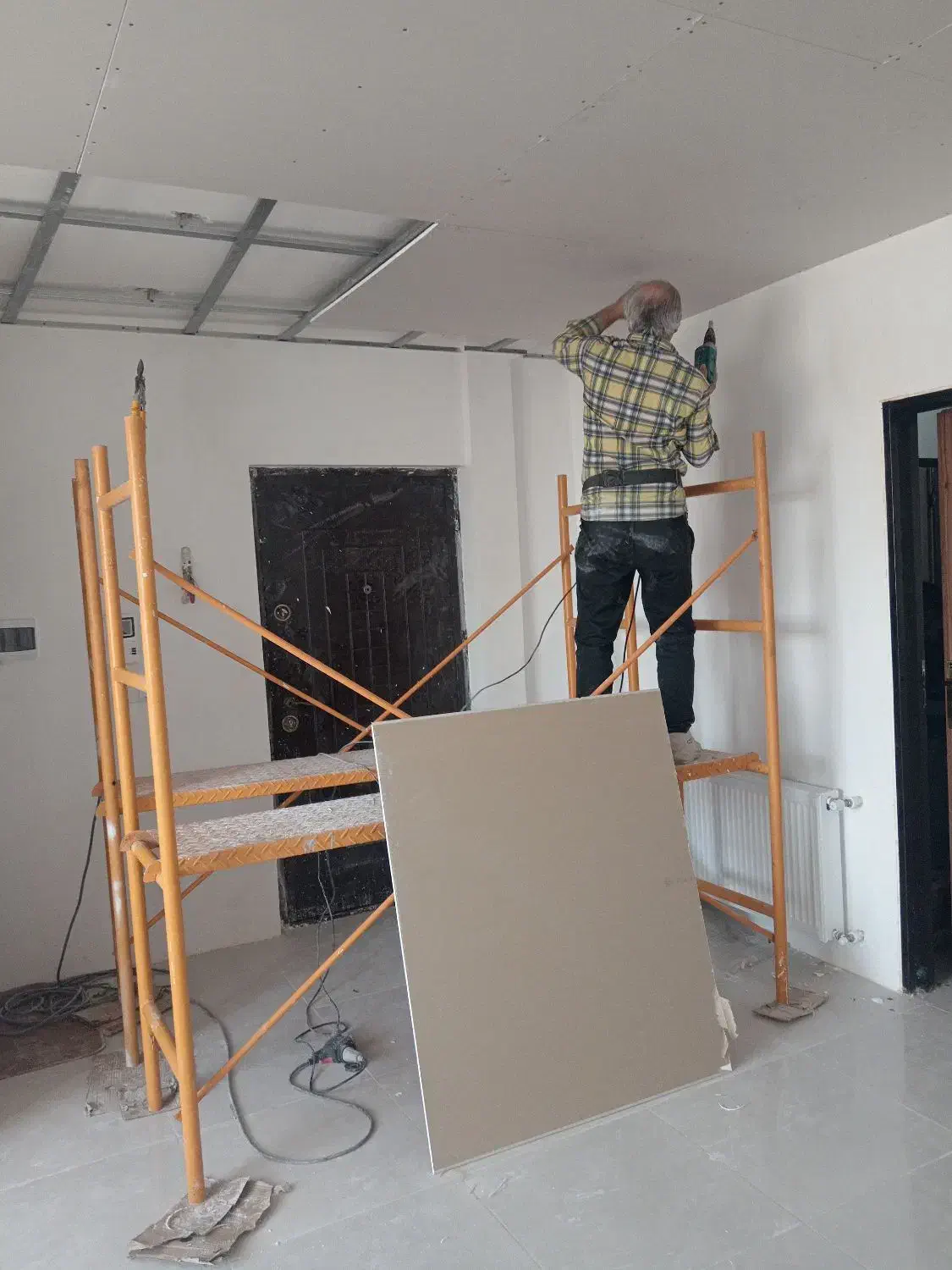 کناف گچکار بنا سقف کاذب تخته بشکه|خدمات پیشه و مهارت|پاکدشت, پاکدشت (مامازند)|دیوار