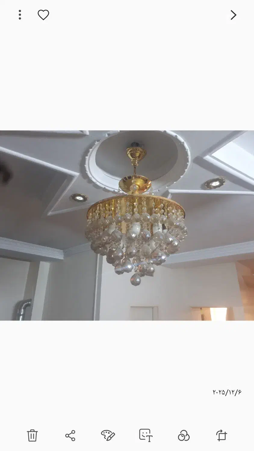 لوستر تمیز درحد نو ۲۸۰۰ت|لوستر و چراغ آویز|تهران, مهرآباد جنوبی|دیوار