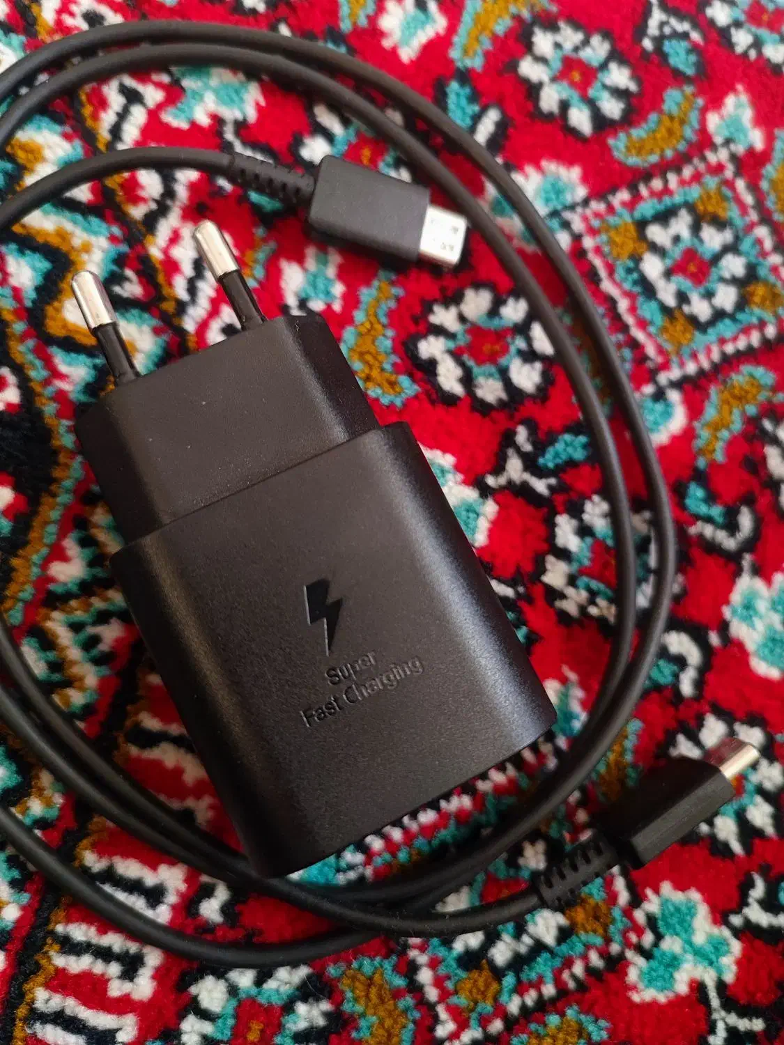 شارژر سوپرفست اصلی سامسونگ 25 واتی|لوازم جانبی موبایل و تبلت|مریوان, |دیوار