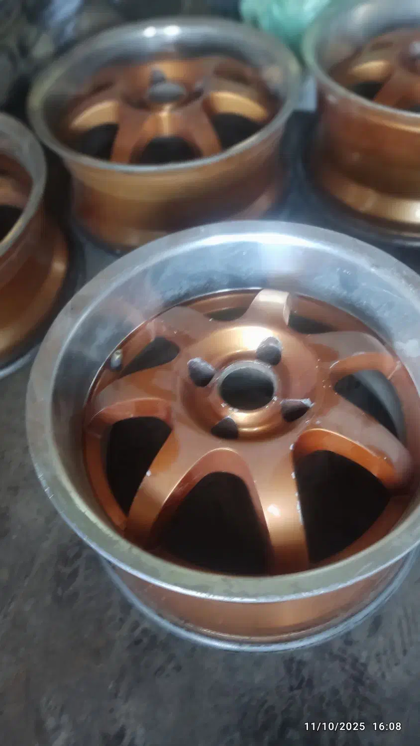 فروش رینگ اسپرت ۷پر بدون جوش و سالم رینگ ۱۶ هستن|قطعات یدکی و لوازم جانبی|فولادشهر, A2|دیوار