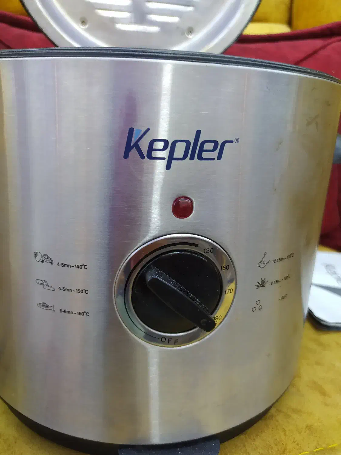 سرخ کن مارک Kepler مدل KDF515|اجاق گاز و لوازم برقی پخت‌وپز|شاهین‌شهر, عطار|دیوار