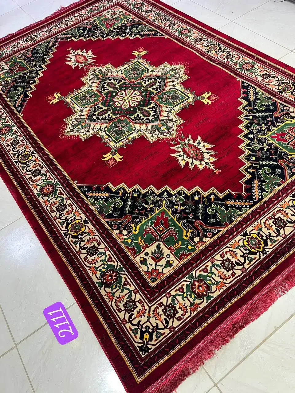 فرش لاکی.تک ستار ۷۰۰شانه تراکم۲۱۰۰جدید|فرش|بوشهر, |دیوار