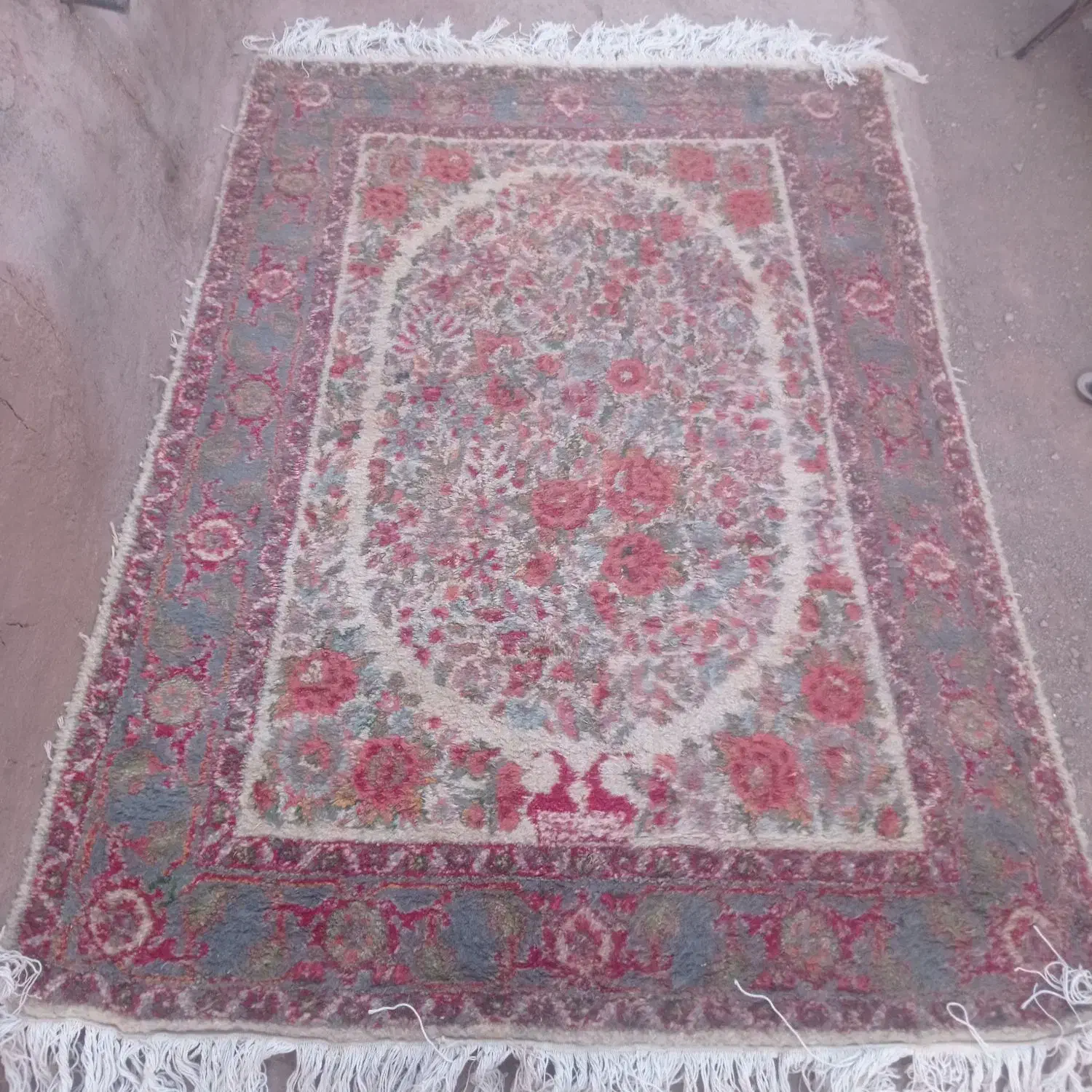 قالیچه دست باف|فرش|نیشابور, مبارکه|دیوار