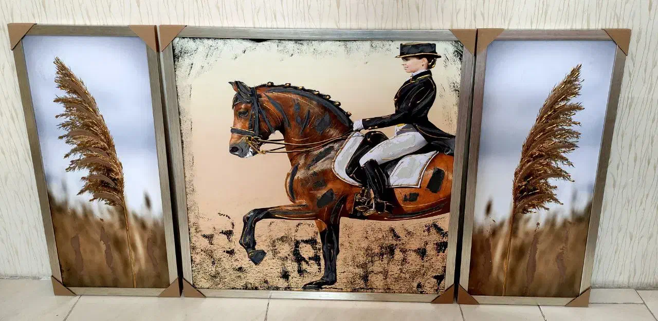 تابلو قاب گندم|تابلو، نقاشی، عکس|مشهد, کوشش|دیوار