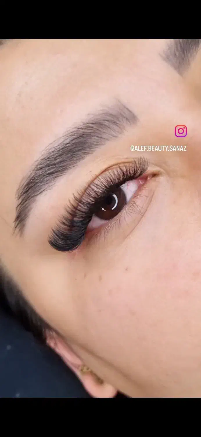 اکستنشن مژه،لیفت مژه وابرو اندیشه|خدمات آرایشگری و زیبایی|اندیشه, اندیشه فاز ۱|دیوار