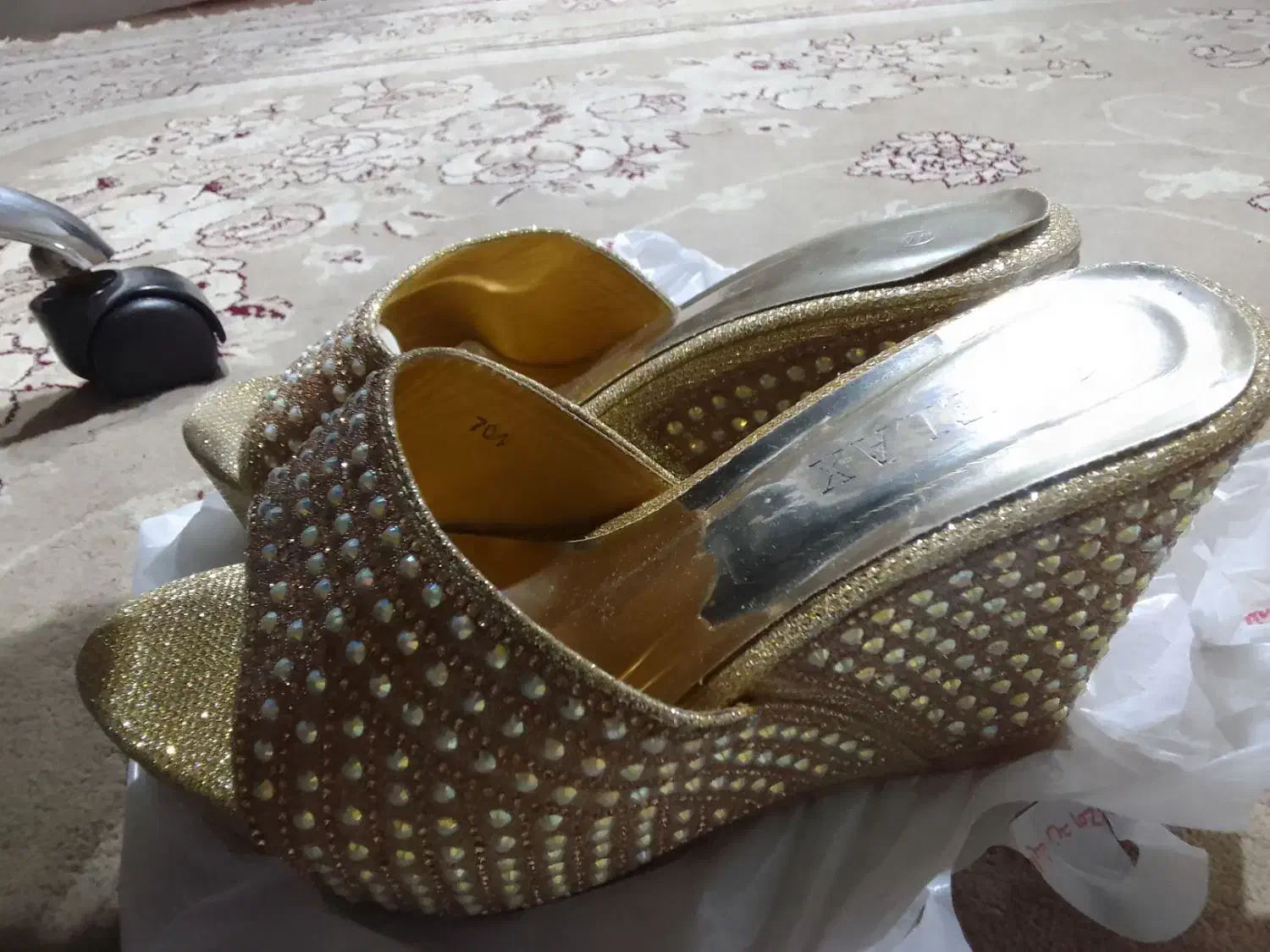 دمپایی مجلسی نو|کیف، کفش، کمربند|بندرعباس, |دیوار