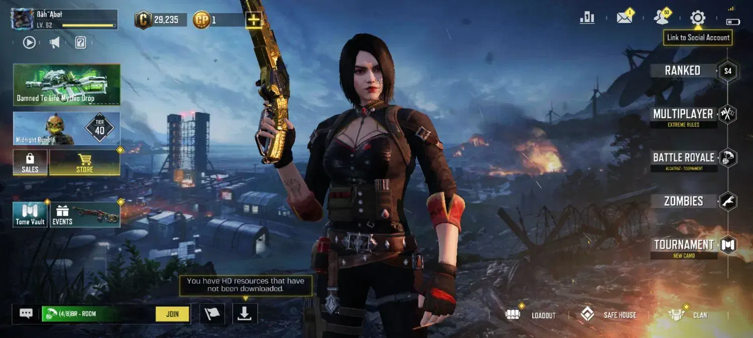 اکانت کالاف|کنسول، بازی ویدئویی و آنلاین|میانه, |دیوار