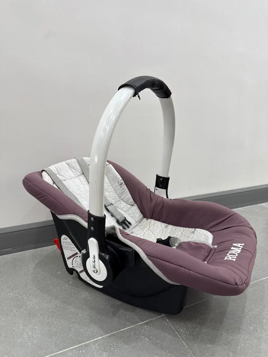 کریر رنگ بنفش|کالسکه و لوازم جانبی|لاهیجان, گلستان|دیوار