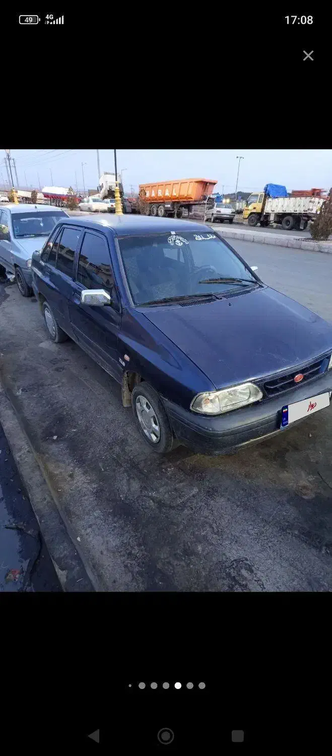 پراید مدل ۸۱ فقط معاوظه با پژو ۲۰۰۰ و دوو|خودرو سواری و وانت|بیرجند, |دیوار