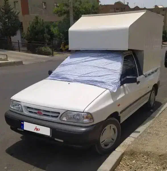 وانت پراید1404 با باربندمسقف|خودرو سواری و وانت|تهران, شهران شمالی|دیوار