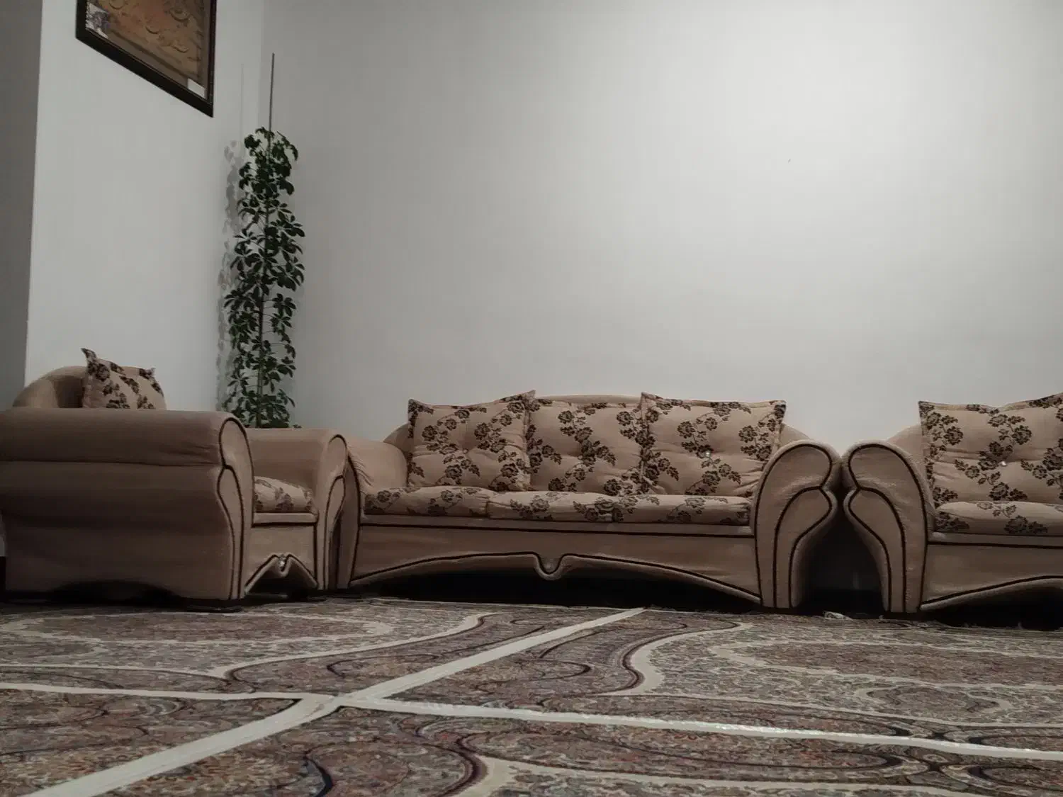 مبل 7 نفره در حد نو|مبلمان خانگی و میز عسلی|جوانرود, |دیوار