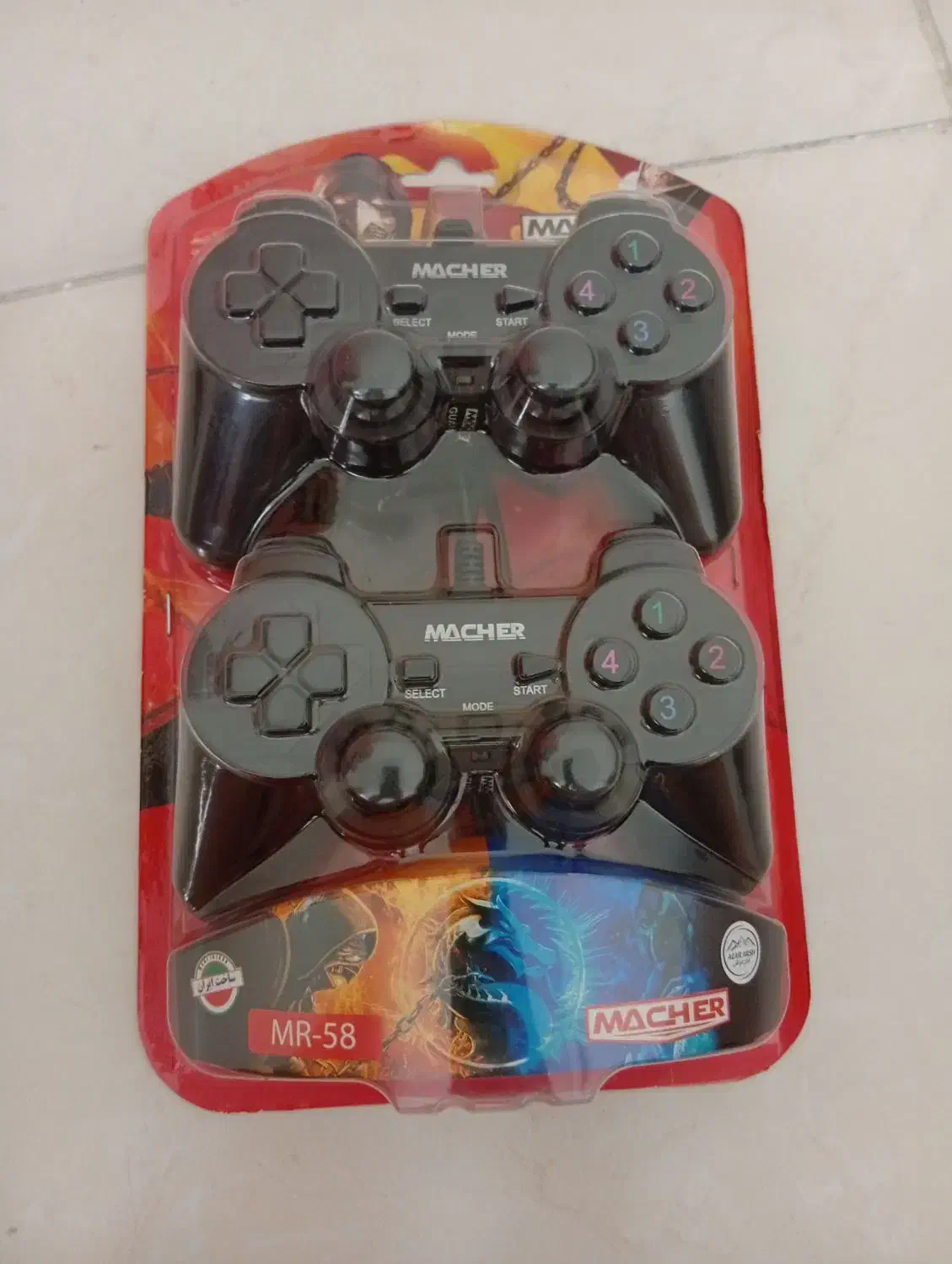 دسته بازی دو عددی برند میچر|کنسول، بازی ویدئویی و آنلاین|قزوین, |دیوار