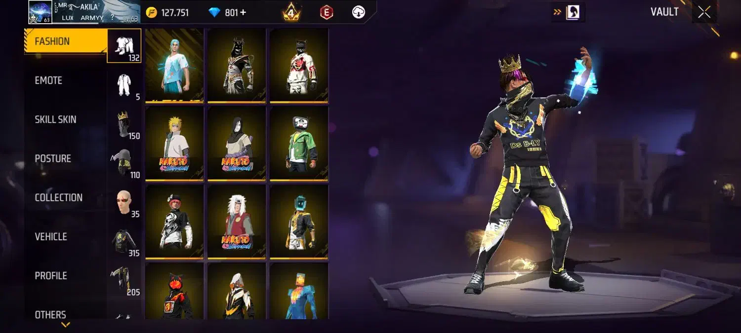 اکانت خفن گان لولی دار توضیحات بیشتر پایین|کنسول، بازی ویدئویی و آنلاین|سراوان, |دیوار