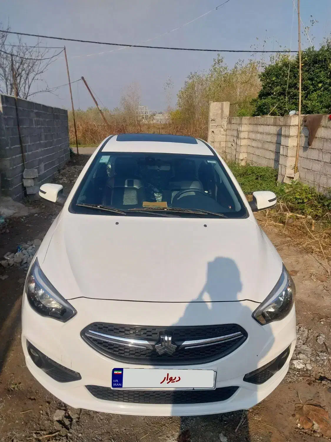 شاهین ۴۰۱ سانروف بیرنگ تک برگ|خودرو سواری و وانت|رشت, تازه آباد|دیوار