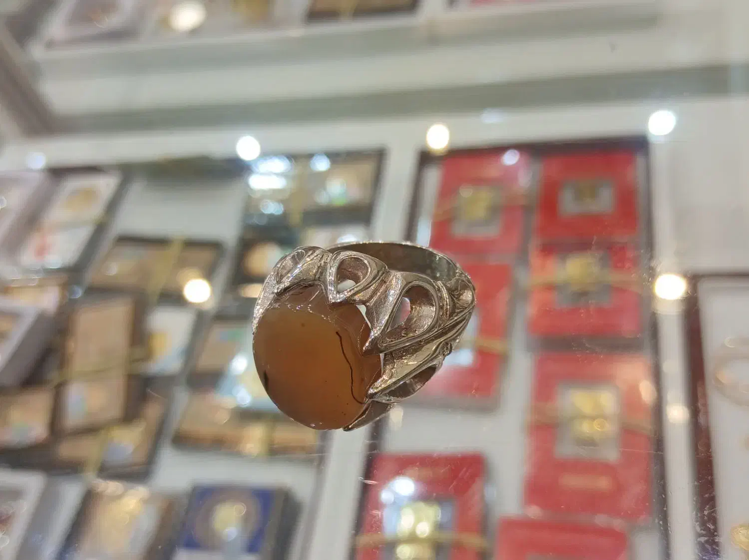 ۳ تا انگشتر نقره|جواهرات|یزد, |دیوار