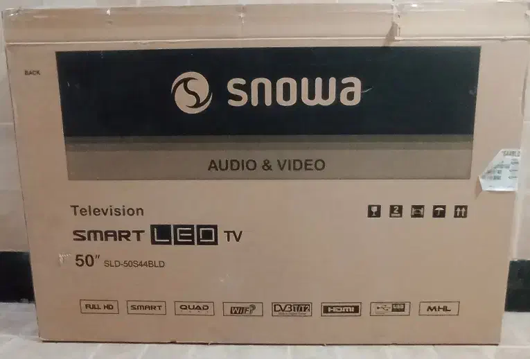 کارتن تلوزیون 50 اینچ|تلویزیون و پروژکتور|قم, پردیسان|دیوار