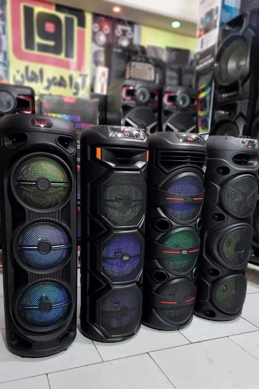 اسپیکر های 90 سانتی پر فروش و قدرتمند وارداتیZQS|سیستم صوتی خانگی|مشهد, طلاب|دیوار