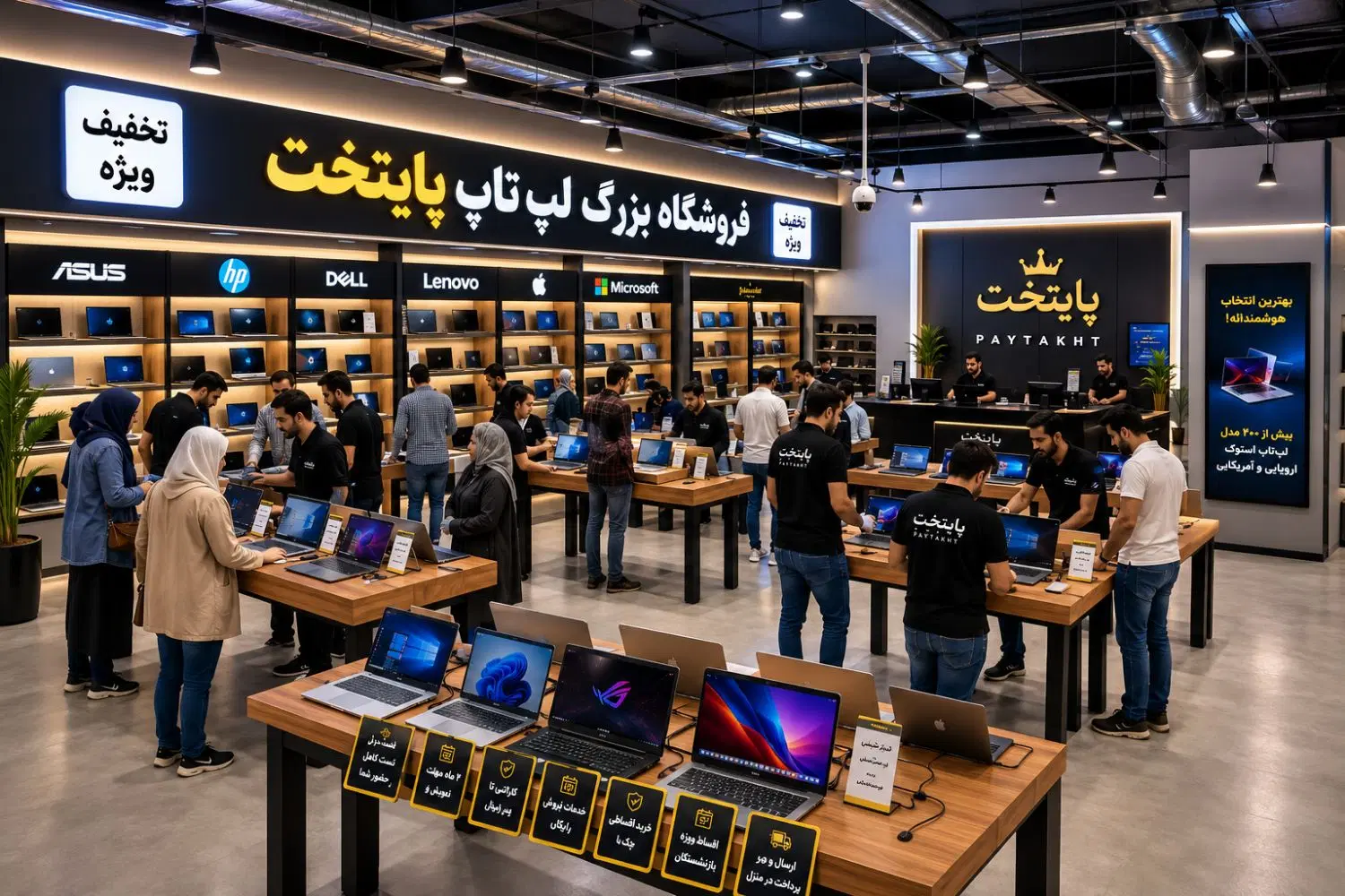 لپتاپ وارداتی زیرقیمت بازارمرکز/333مدل/گارانتی1سال|رایانه همراه|تهران, علم و صنعت|دیوار