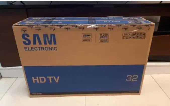 تلویزیون ۳۲اینچ کاملا نو پلمپ|تلویزیون و پروژکتور|بم, |دیوار