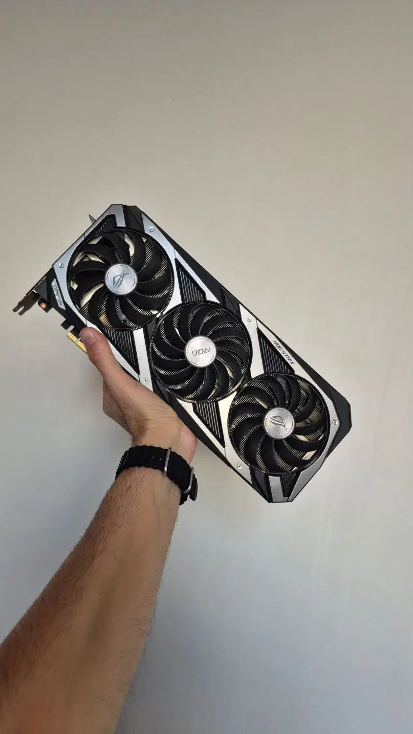 گرافیک RTX 3060TI ROG|قطعات و لوازم جانبی رایانه|اهواز, نادری|دیوار