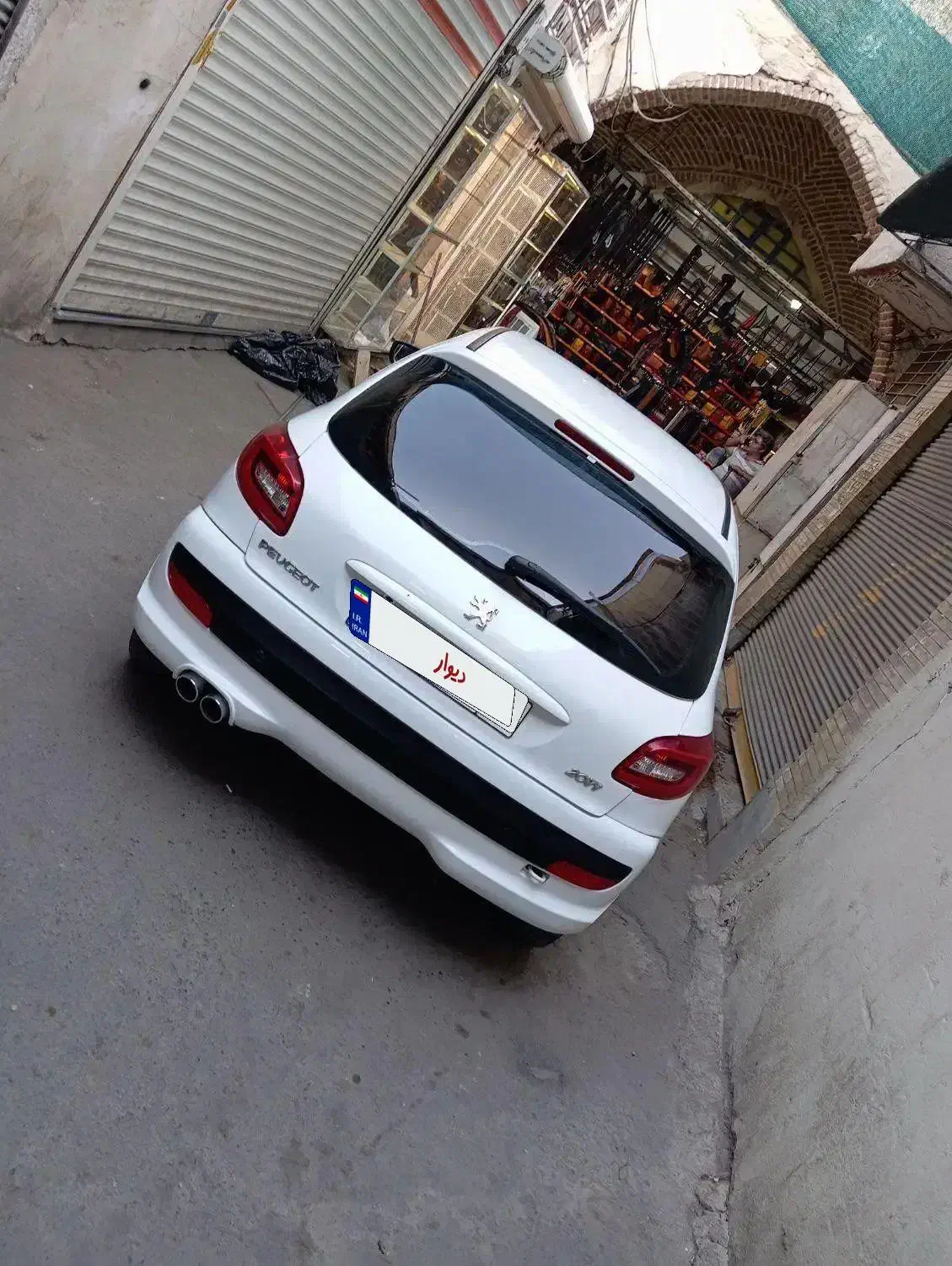 207 اتومات مدل 97|خودرو سواری و وانت|همدان, |دیوار