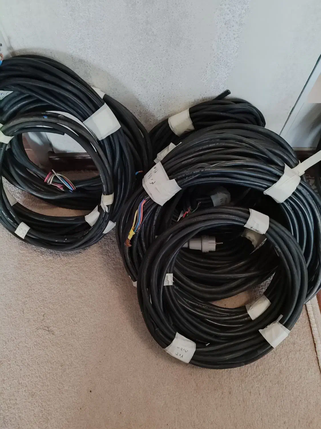 کابل مس برق و تلفن|مصالح و تجهیزات ساختمان|تبریز, |دیوار