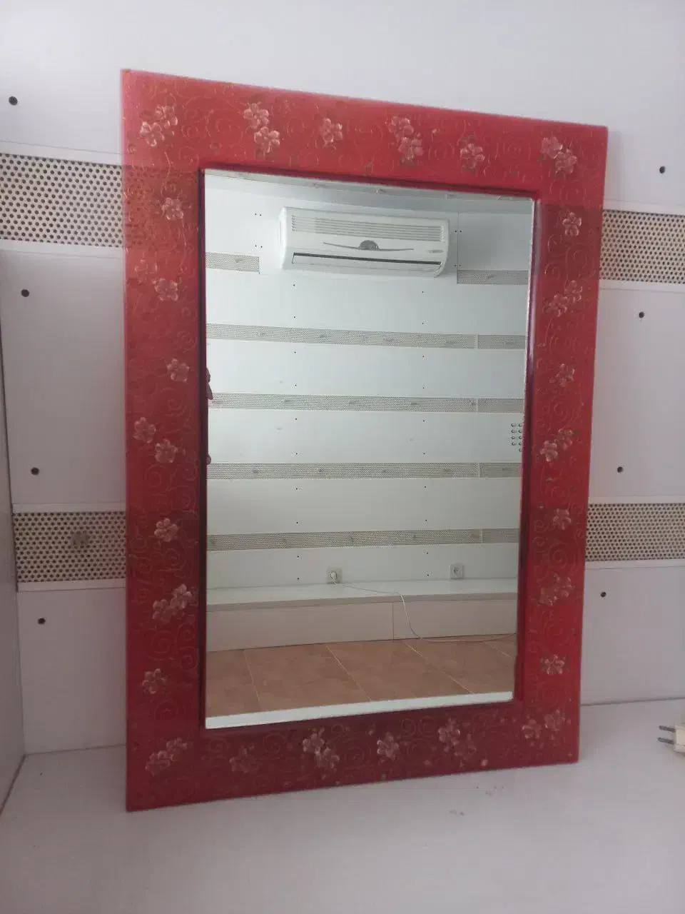 2 عدد آینه ی بزرگ و متوسط دست ساز و نایاب|آینه|ساری, |دیوار