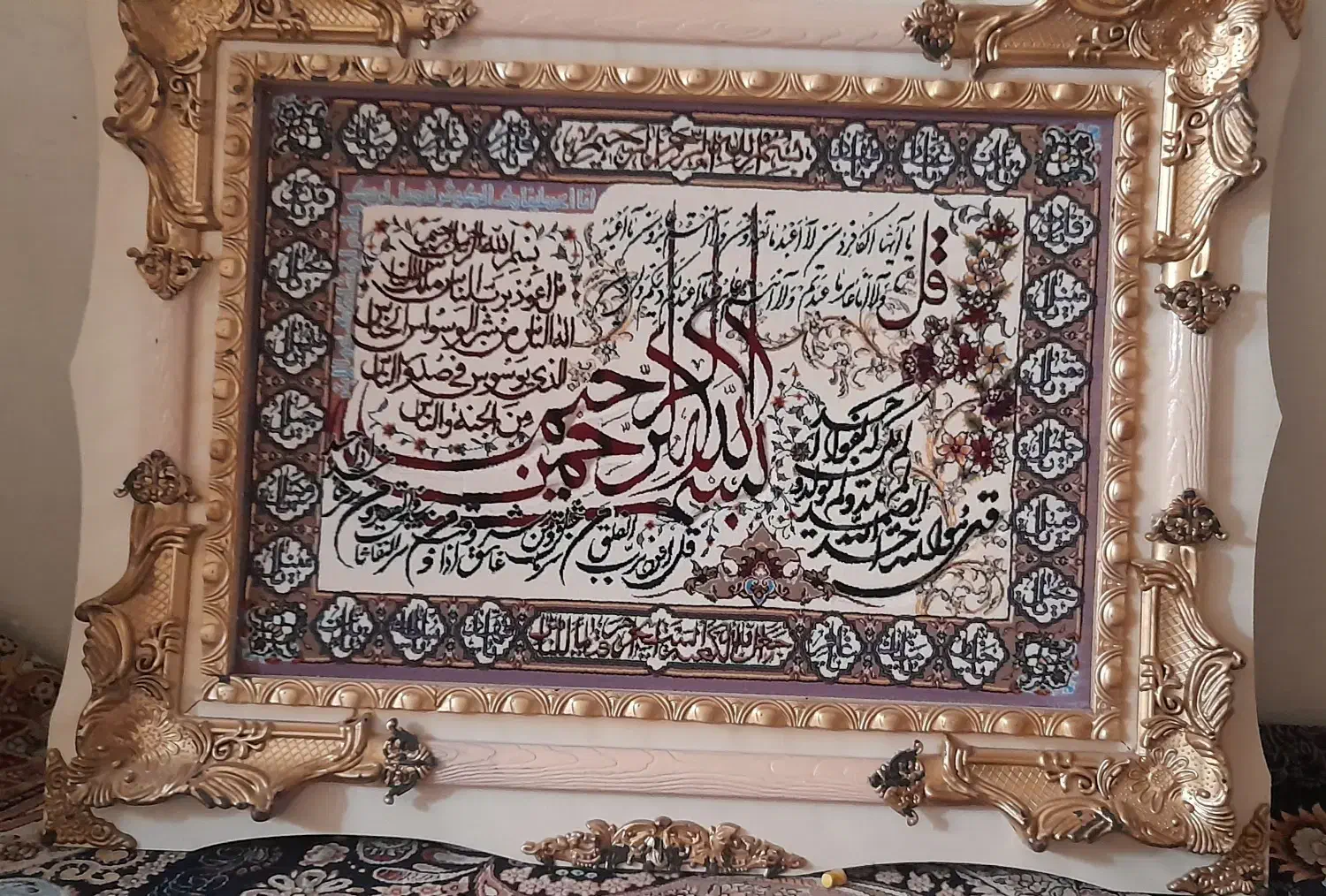 کمد اینه دار    تابلو ۴قل بسیارشیک    تشک و متکا|مبلمان خانگی و میز عسلی|تهران, نظام‌آباد|دیوار