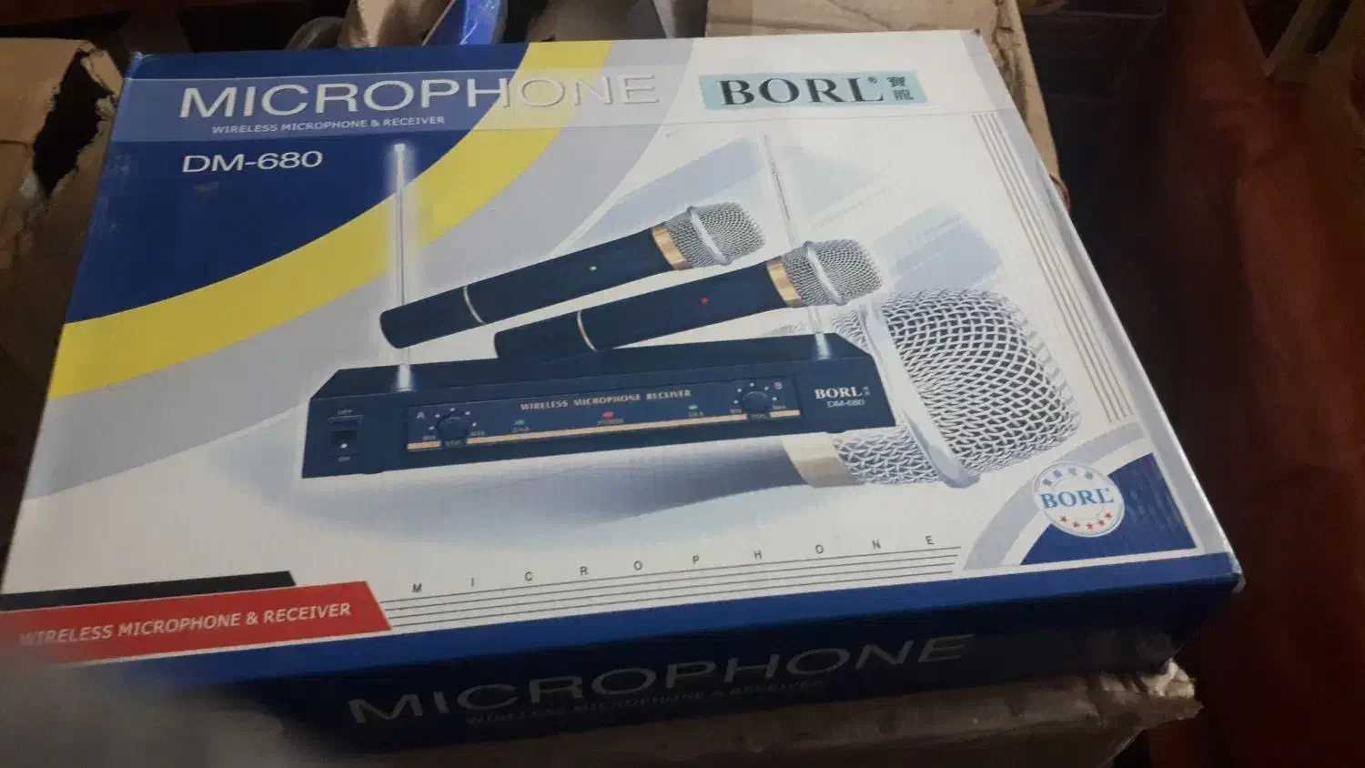 میکروفنبورلDM680 بی سیم|صوتی و تصویری|کرمان, |دیوار