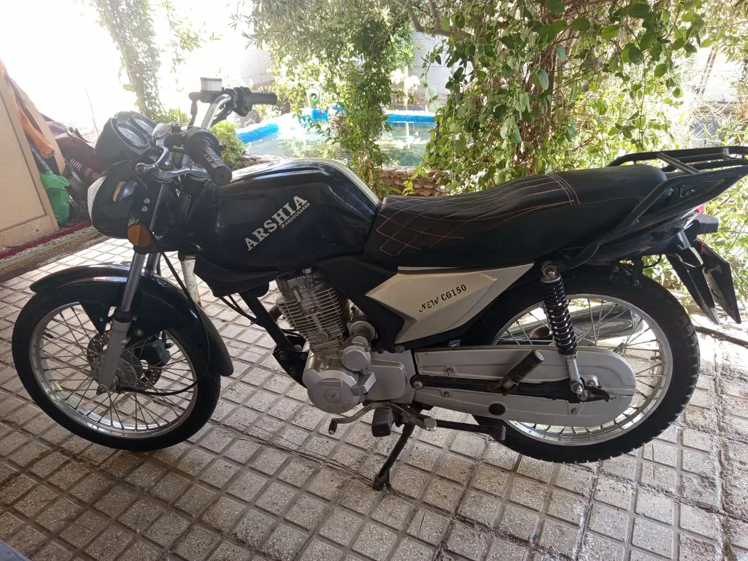 متور ارشیا ۱۵۰ استارتی مدل ۹۵|موتورسیکلت|گرمسار, |دیوار