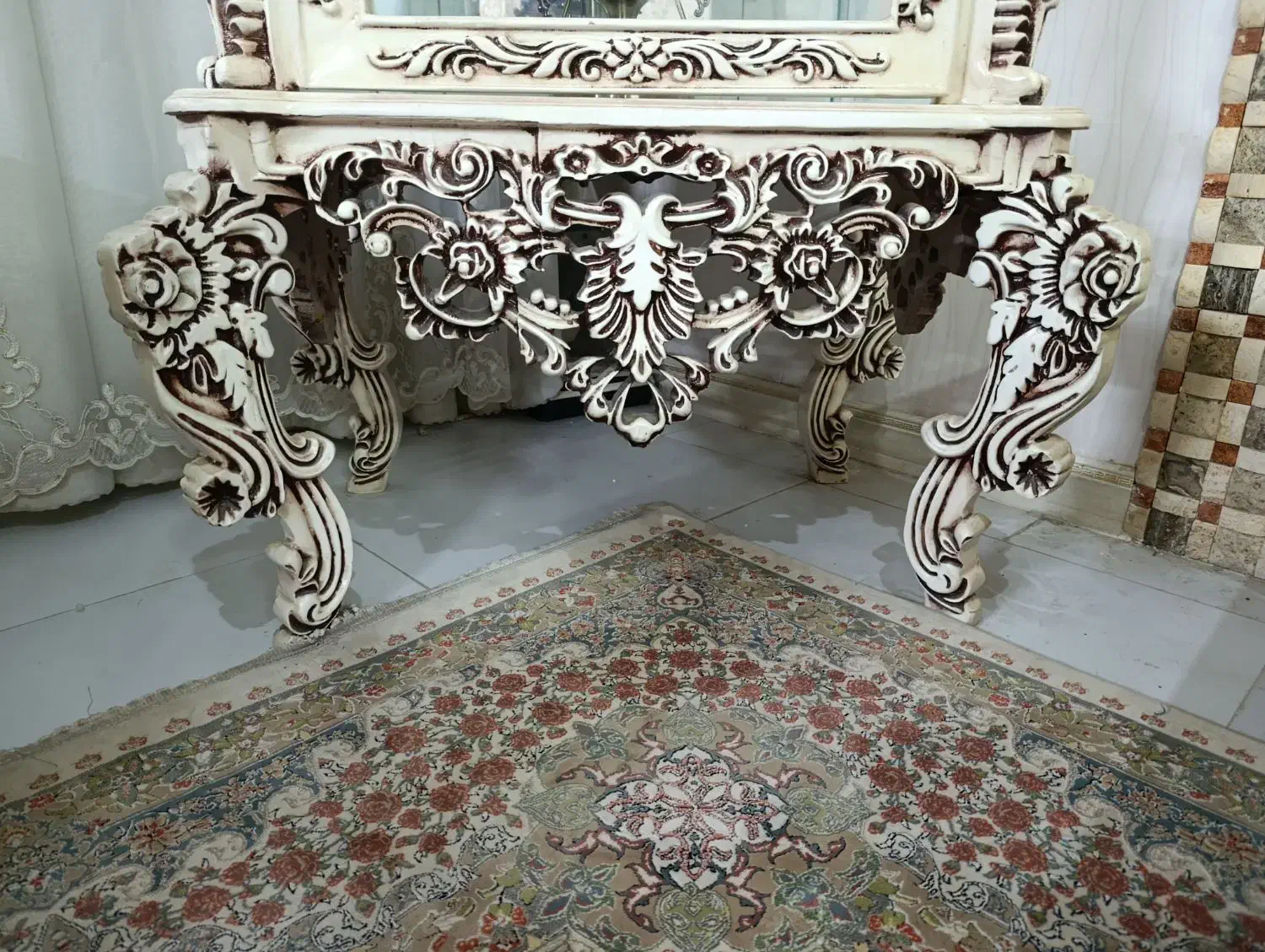 گنجه|بوفه، ویترین، کنسول|مشهد, کارمندان دوم|دیوار