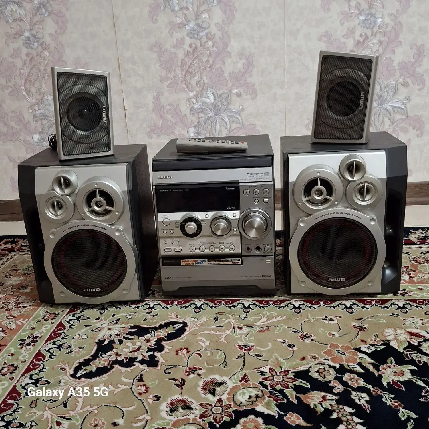 ظبط ایوا کاست خوروسی دی مدلSX-NRV78|سیستم صوتی خانگی|شاهینشهر, شهرک میلاد|دیوار