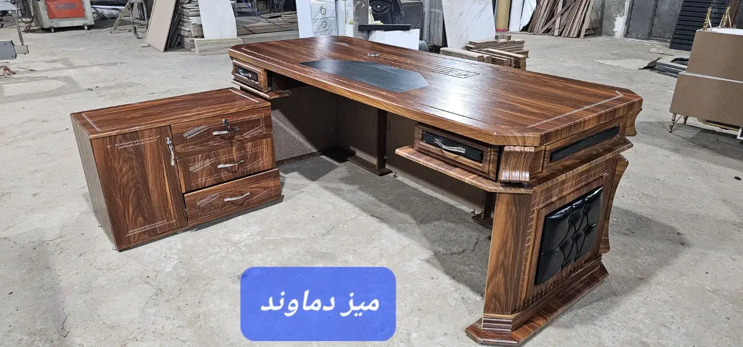 تولید انواع میز اداری و کتابخانه|مبلمان اداری|تهران, شهید رجایی|دیوار