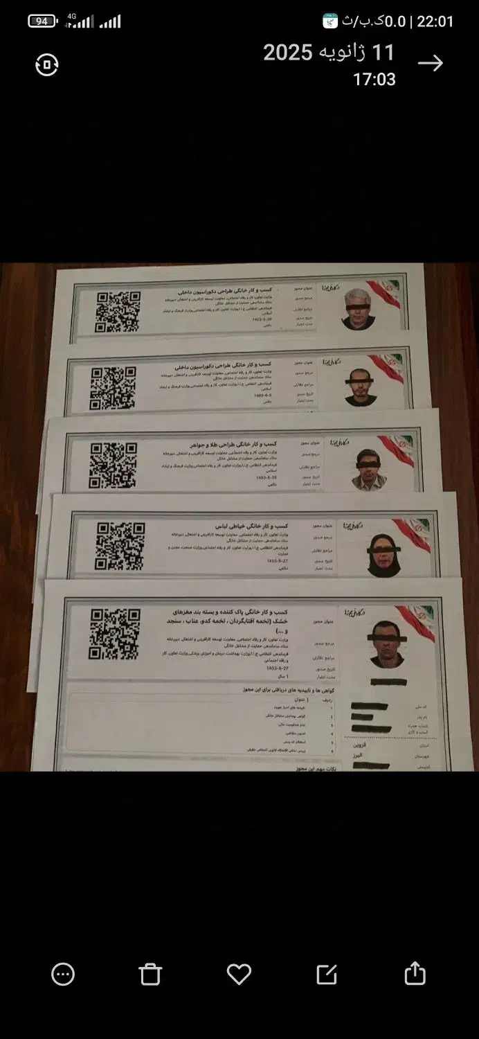 صدور انواع مجوز خانگی|خدمات مالی، حسابداری، بیمه|ایلام, |دیوار