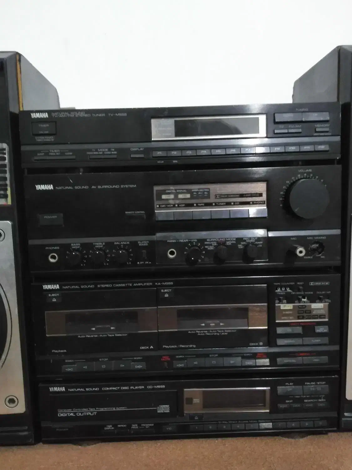 4 تیکه DECK یاماها ژاپن|سیستم صوتی خانگی|شیروان (خراسان), |دیوار