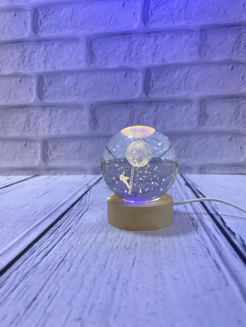 گوی شیشه ای شب خواب|چراغ خواب و آباژور|اهواز, نادری|دیوار