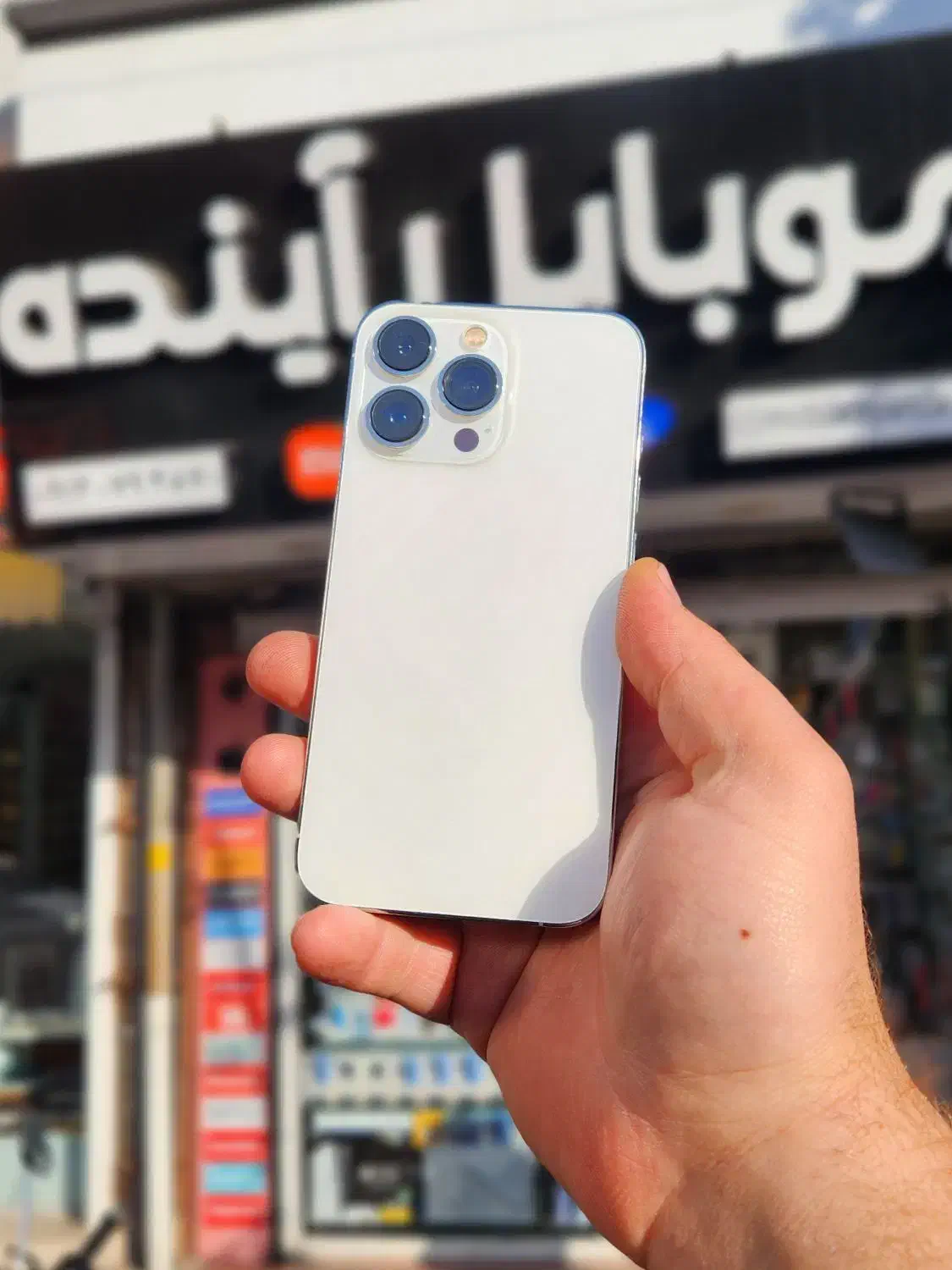 گوشی اپل Iphone 13 Pro با حافظه ۱۲۸ باتری ۱۰۰ zaa|موبایل|زنجان, |دیوار