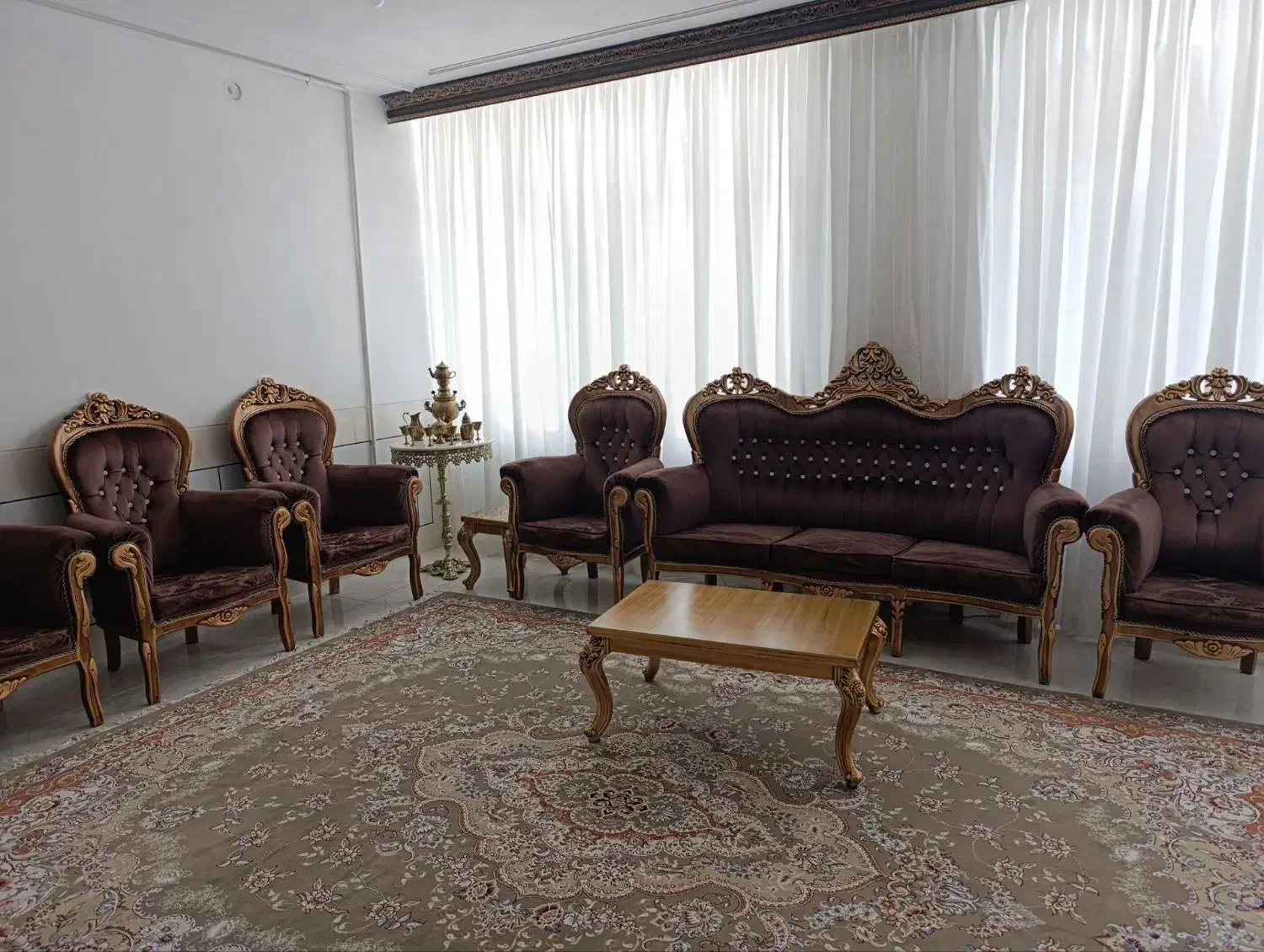 مبل ۹نفره|مبلمان خانگی و میز عسلی|داران, |دیوار