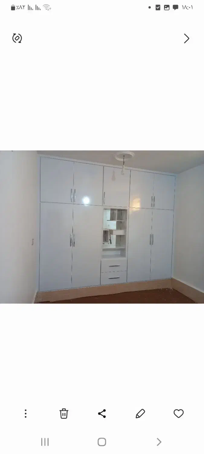 کابینت و کمد دیواری|جاکفشی، کمد، دراور|بوشهر, |دیوار