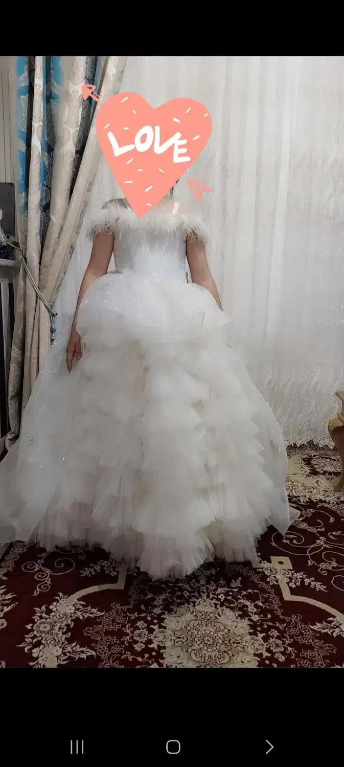 لباس مجلسی یکبار پوشیده شده نو نو|لباس|سهند, |دیوار