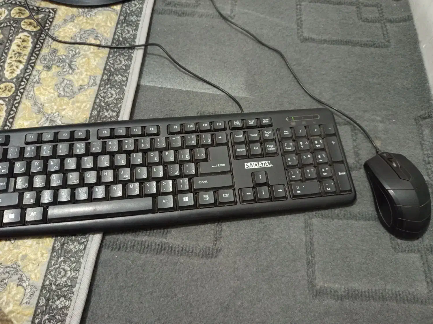 موس و کیبورد تمیز|قطعات و لوازم جانبی رایانه|تربت جام, میان جام|دیوار